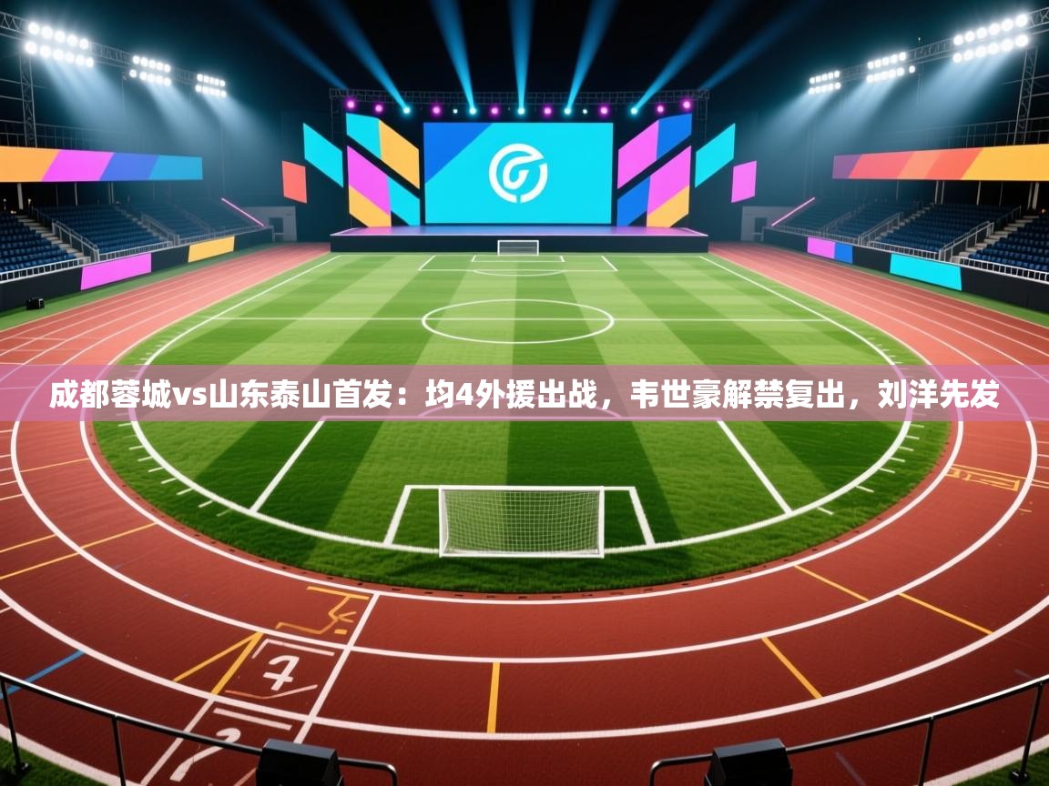 成都蓉城vs山东泰山首发:均4外援出战,韦世豪解禁复出,刘洋先发